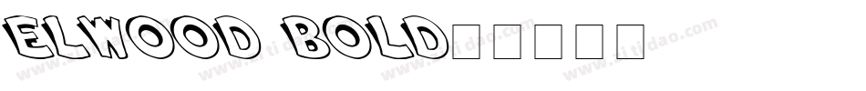 Elwood Bold字体转换
